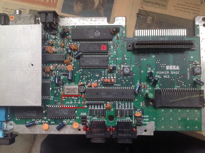 PAL VA3 motherboard